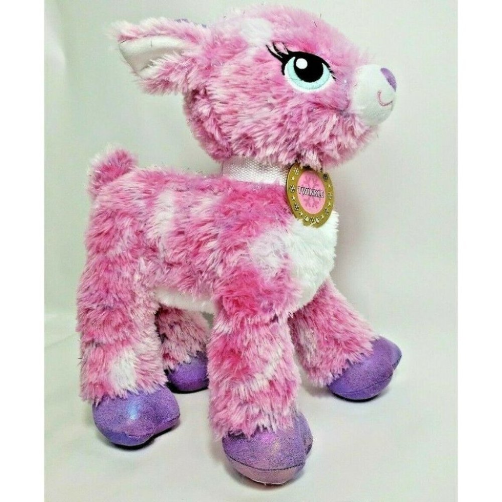 Build a Bear BABW Holiday TWINKLE Reindeer Purple